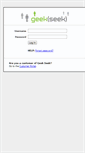 Mobile Screenshot of geekseek.bluefolder.com