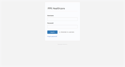 Desktop Screenshot of pprhealthcare.bluefolder.com