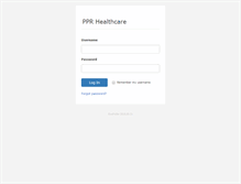 Tablet Screenshot of pprhealthcare.bluefolder.com