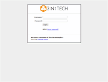 Tablet Screenshot of 3in1tech.bluefolder.com
