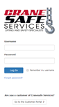 Mobile Screenshot of cranesafeservices.bluefolder.com